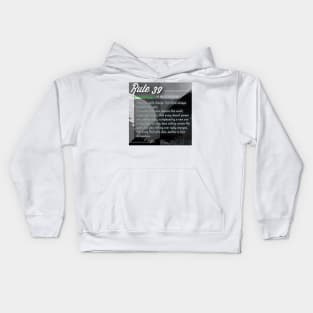 40 RULES OF LOVE - 39 Kids Hoodie